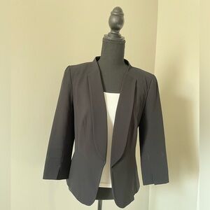 Lightweight black blazer, 3/4 length sleeves